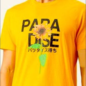 Brand New Yellow Paradise Men’s T-Shirt